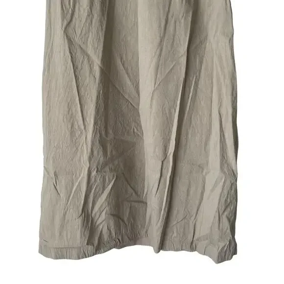 Theory Keshelle Back Lace Up Dress in Beige Size 6 - Picture 3 of 9